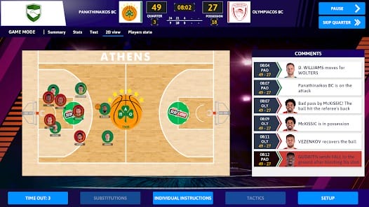 iBasketball Manager 23 APK 1.3.0 (Full Game) Android