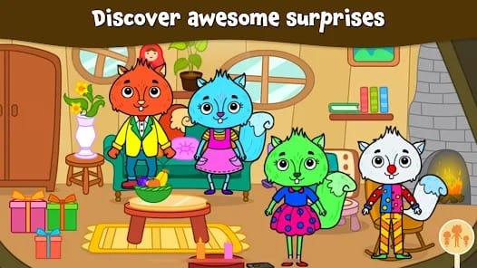 Animal Town My Squirrel Home MOD APK 3 (Unlocked Full Paid) Android