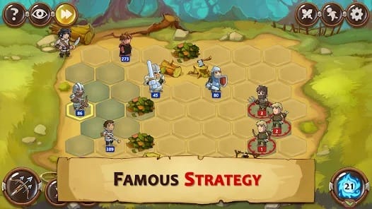 Braveland Heroes MOD APK 1.73.7 (Unlimited Money) Android