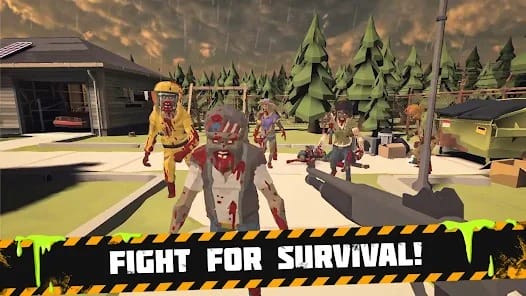 Bunker Zombie Survival Games MOD APK 3.1.6 (Unlimited Money) Android