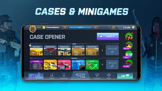 Case Opener skins simulator MOD APK 2.33.0 (Unlimited Money) Android