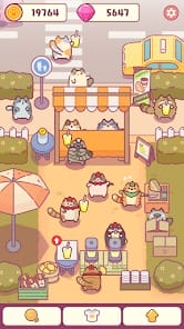 Cat Snack Bar MOD APK 1.0.89 (Unlimited Gems Cooking No CD) Android