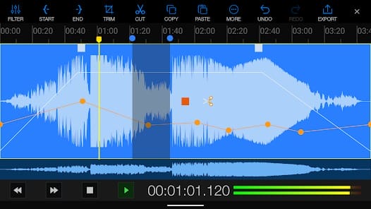 EZAudioCut-MT audio editor MOD APK 1.8.9 (Premium Unlocked) Android