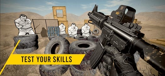 GUNSIM 3D FPS Shooting Guns MOD APK 0.8.104 (Unlimited Money) Android