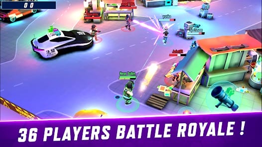 Gridpunk Battle Royale 3v3 PvP MOD APK 1.1.04 (Unlimited Resources) Android