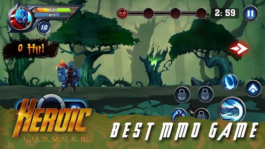 Heroic Conquer MOD APK 11 (Unlimited Money Free Gear Upgrade) Android