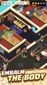 Idle Mortician Tycoon MOD APK 1.0.59 (Unlimited All Resources) Android