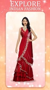 Indian Fashion Dressup Stylist MOD APK 3.3 (Free Shopping) Android