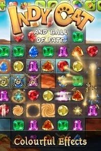 Indy Cat Match 3 Adventure MOD APK 1.95 (Unlimited Bows) Android