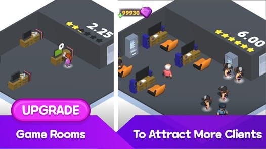 Internet Cafe Creator Idle MOD APK 2.5.5 (Unlimited Money Diamonds) Android