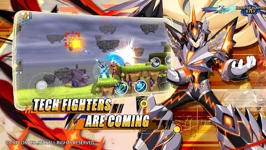 MEGA MAN X DiVE MOBILE MOD APK 13.1.2 (God Mode) Android