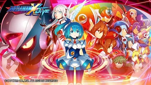 MEGA MAN X DiVE MOBILE MOD APK 13.1.2 (God Mode) Android