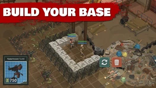 Overrun Zombie Tower Defense MOD APK 2.23 (MOD MENU) Android