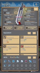 Red Sword MOD APK 142 (Unlimited Coins Crystals) Android