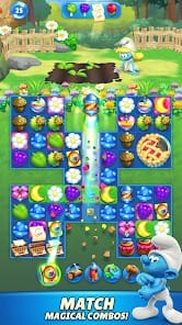 Smurfs Magic Match MOD APK 4.0.2 (Unlimited Lives Coins Stars) Android