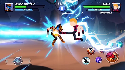 Stickman Hero Fight MOD APK 2.1.0 (Dumb Enemy) Android