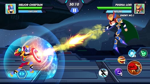 Stickman Hero Fight MOD APK 2.1.0 (Dumb Enemy) Android
