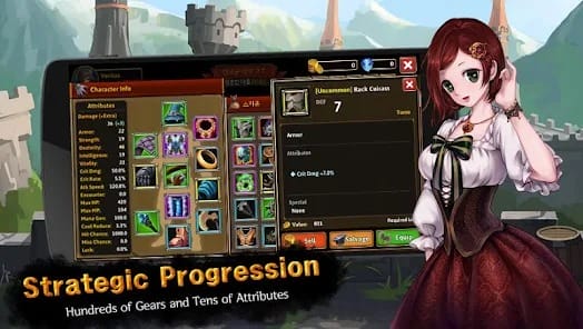 The Dark RPG MOD APK 1.9.98 (God Mode One Hit Kill) Android