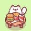 Cat Snack Bar MOD APK 1.0.89 (Unlimited Gems Cooking No CD) Android