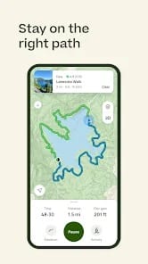 AllTrails Hike Bike Run MOD APK 17.5.2 (Premium Unlocked) Android