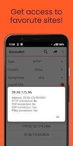 BlockaNet Proxy List MOD APK 2.15 (Pro Unlocked) Android