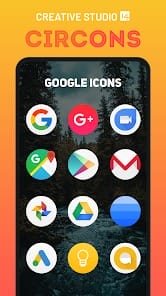 Circons Circle Icon Pack APK 7.2.8 (Patched) Android