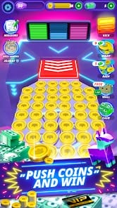 Coin Pusher Vegas Dozer MOD APK 1.7.4 (Unlimited Money) Android