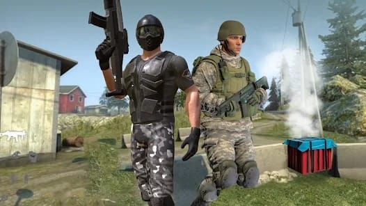 Commando Missions Game offline MOD APK 3.4 (God Mode Dumb Enemy) Android