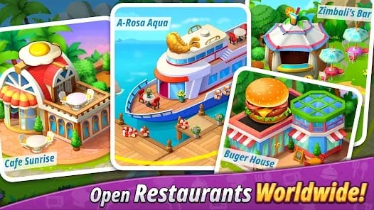 Cooking Super Star Tasty City MOD APK 7.0 (Free Shopping) Android