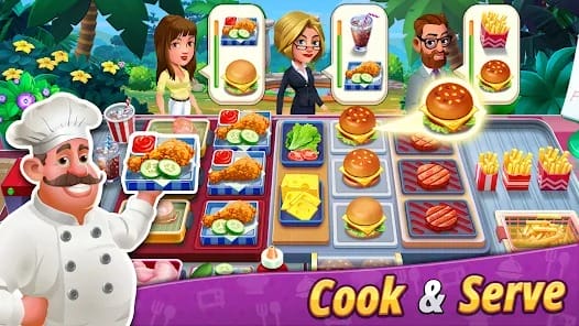 Cooking Super Star Tasty City MOD APK 7.0 (Free Shopping) Android