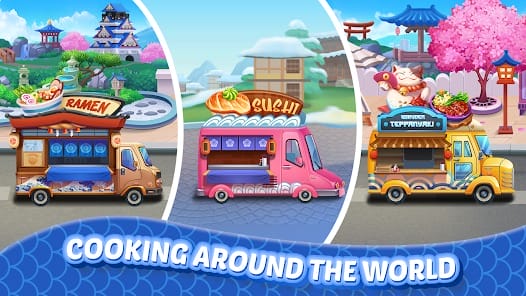 Cooking Tour Japan Chef Game MOD APK 0.6.6 (Unlimited Money) Android