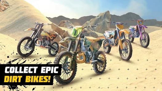 Dirt Bike Unchained MX Racing MOD APK 7.8.10 (High Speed) Android