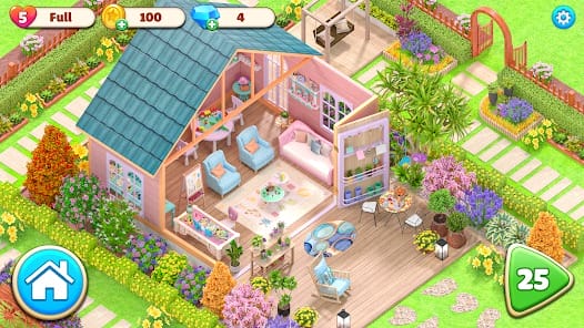 Dream Home Garden Makeover MOD APK 1.4.8 (Unlimited Money) Android