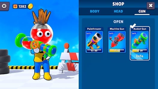 Dye Hard Color War MOD APK 0.9.72 (Free Shopping No ADS) Android