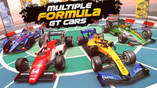 Formula Car Racing Stunts Ramp MOD APK 4.5.0 (Free Rewards) Android