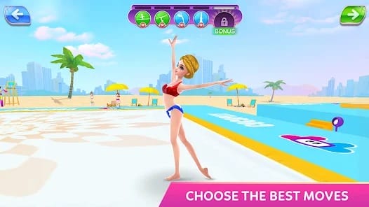 Gymnastics Superstar Star Girl MOD APK 1.6.2 (Unlocked All Paid Content) Android