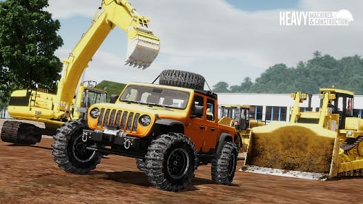 Heavy Machines Construction MOD APK 1.10.5 (Unlimited Money) Android