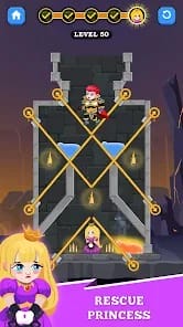 Hero Rescue MOD APK 1.1.15 (Unlimited Hearts No Ads) Android