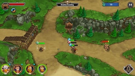 Heroes of Valhalla MOD APK 1.16.3 (One Hit Kill God Mode No Skill CD) Android