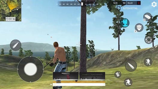 Hunt Arena Fire Battle Royale MOD APK 0.0.160 (Unlimited Coins) Android
