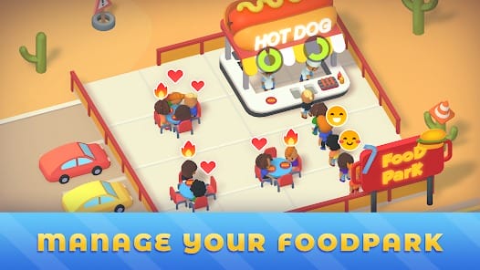 Idle Food Park Tycoon MOD APK 2.0 (Speed Game) Android