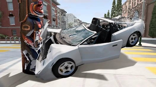 Mega Car Crash Simulator MOD APK 1.30 (Free Purchases) Android