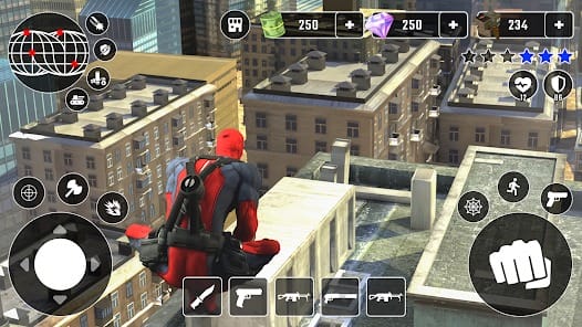 Miami Rope Hero Spider Game MOD APK 1.13.1 (Unlimited Money) Android