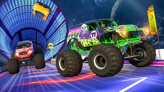 Monster Truck Stunts Car Games MOD APK 2.06 (Unlimited Money) Android