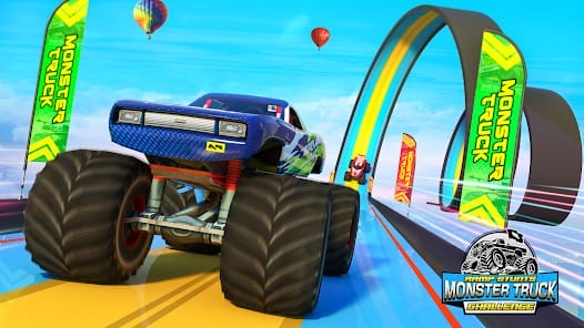 Monster Truck Stunts Car Games MOD APK 2.06 (Unlimited Money) Android
