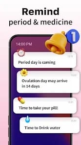 Ovulation Period Tracker MOD APK 1.092 (Premium Unlocked) Android