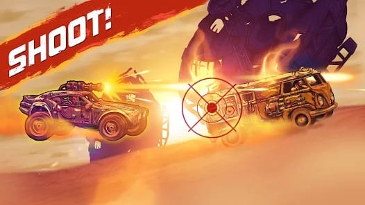 Road Warrior Nitro Car Battle MOD APK 1.6.14 (One Hit Kill God Mode) Android