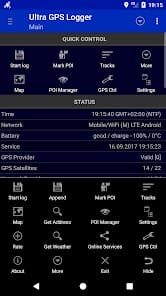 Ultra GPS Logger MOD APK v3.201 (Premium Unlocked) Android