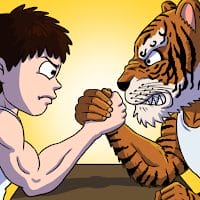Arm Wrestling Clicker MOD APK 1.4.3 (Unlimited Money) Android icon