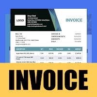 My Invoice Generator Invoice MOD APK 1.01.87.0519 (Premium Unlocked) Android screenshot
